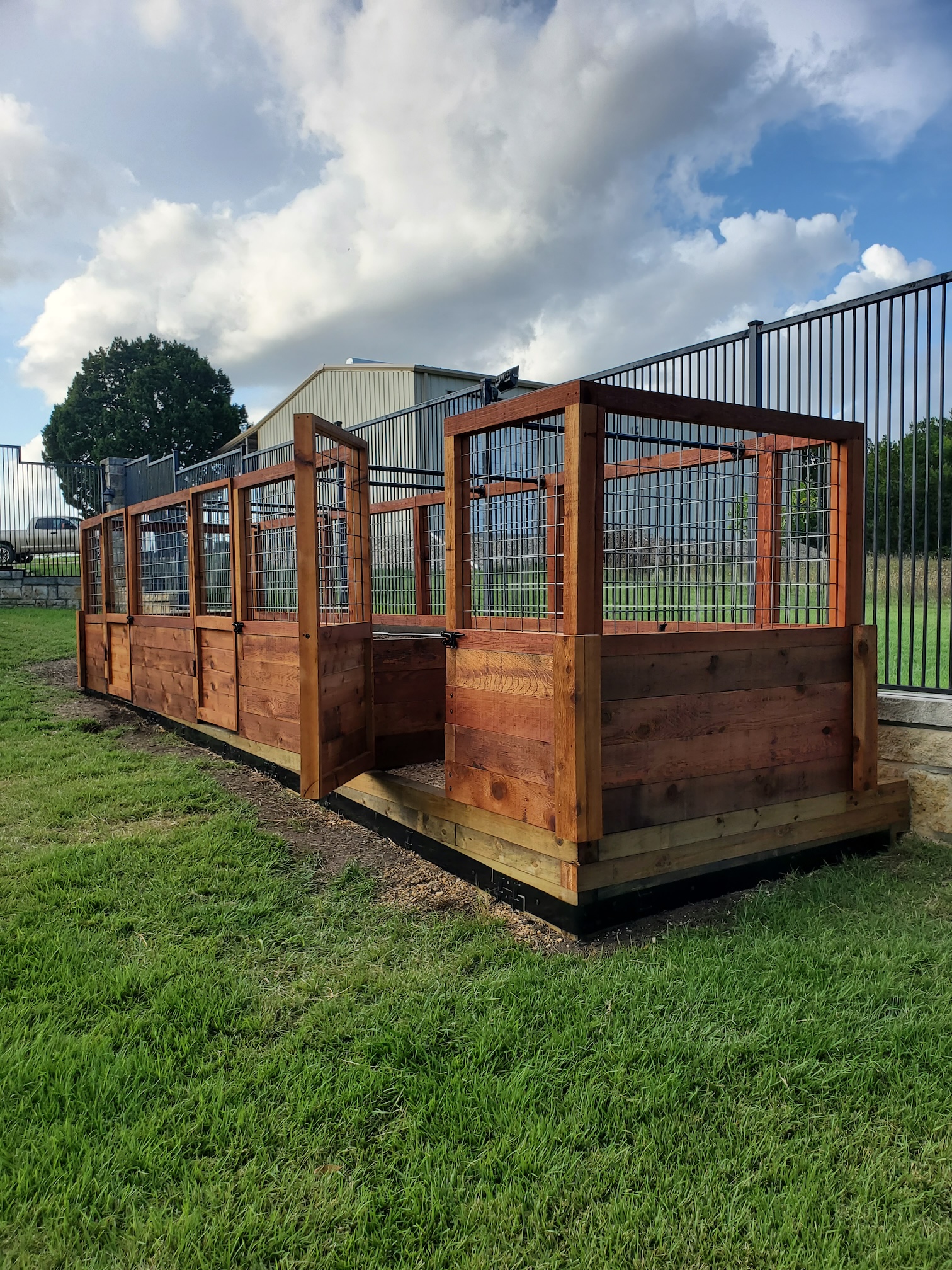 Custom Enclosed Step-In Garden